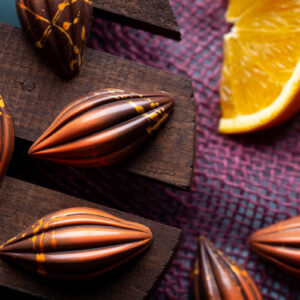 Dark Orange Burst